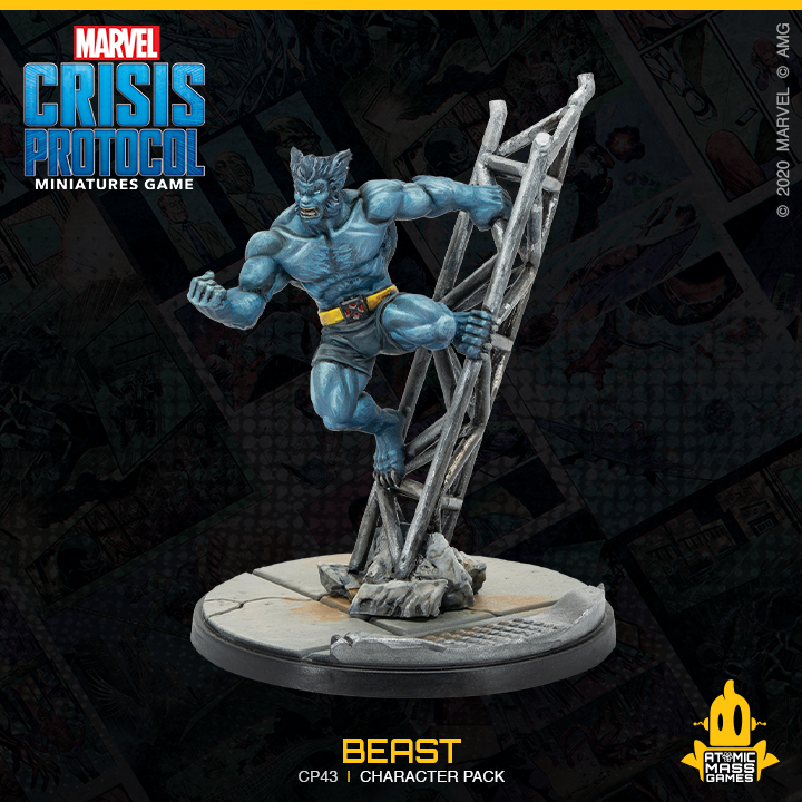 Marvel Crisis Protocol : Beast and Mystique Character Pack